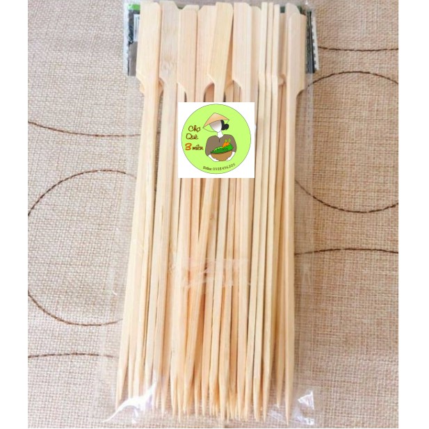 Cây Xiên Gỗ 15Cm – 50 Cái