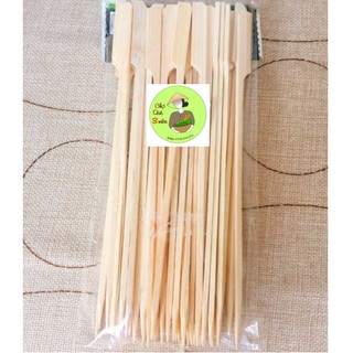 Cây Xiên Gỗ Lá Cờ 20cm – 50 Cái