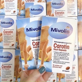 🇩🇪 Viên CHỐNG NẮNG CAROTIN  (made in Germany)