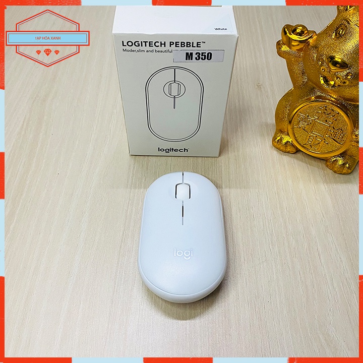 Chuột Máy Tính Bluetooth Không Dây Logitech M350 Pebble Chuột Vi Tính Laptop Pc Sillent Gaming