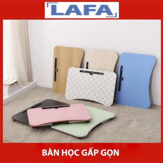 - Bàn học gấp gọn có khe để điện thoại, Ipad
