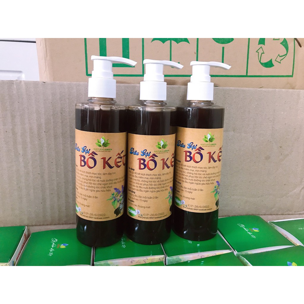 (Mẫu 250ml) Dầu Gội Bồ Kết CÔ ĐẶC mới.