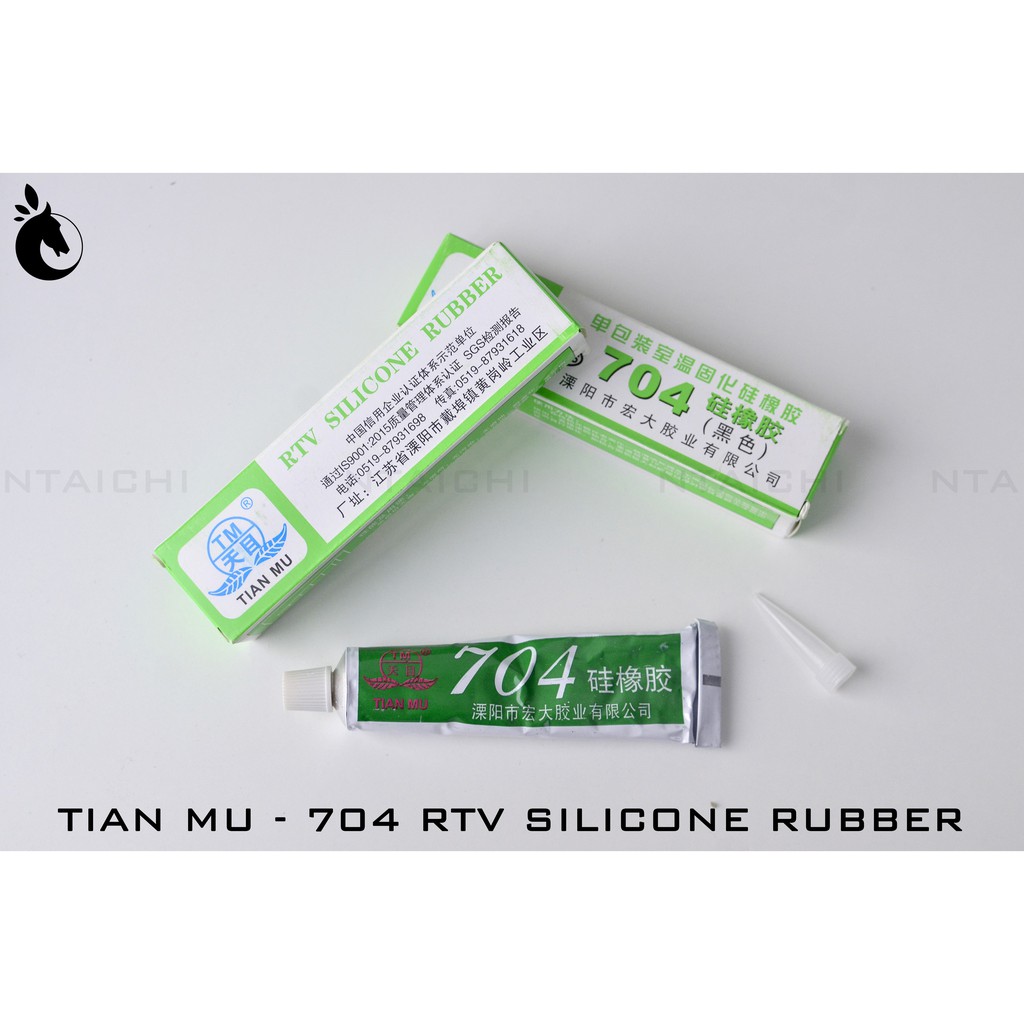 Keo dán silicon đa năng Tian Mu 704 RVT Silicone Rubber 45g | Cách điện, chịu nhiệt, chống thấm, thân thiện môi trườn