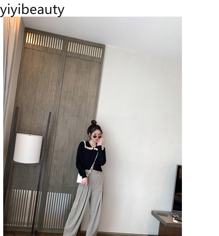yiyibeauty 2020 women high waist slimming short style single-breasted long sleeve knitted cardigan top | BigBuy360 - bigbuy360.vn