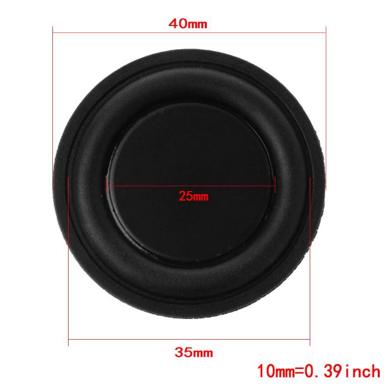 Đệm Cao Su Chống Rung Cref 40mm Cho Loa Bass Trầm