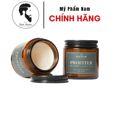 Sáp Wax Vuốt Tóc The Gents Bay Profiter New (114g) Matte Paste (Bay Leaf Collection)