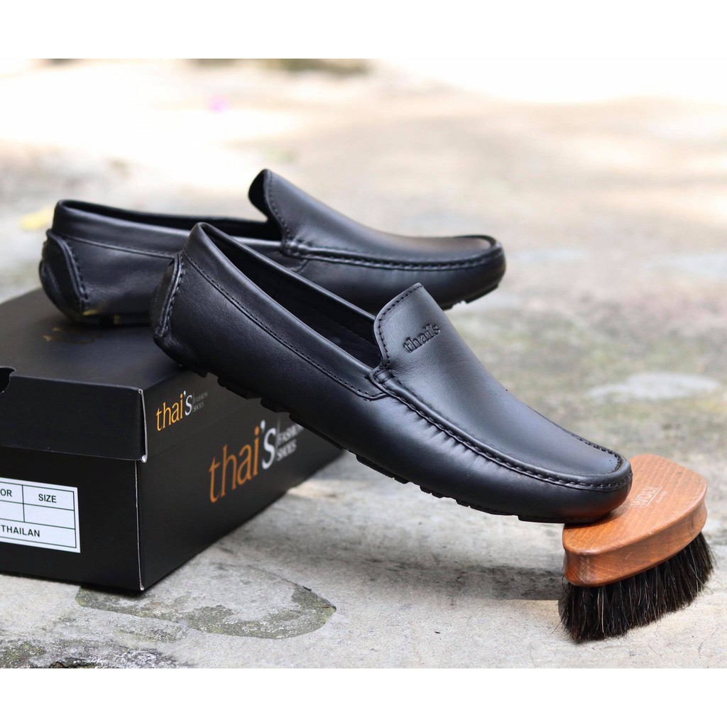 Giày Da Nhập Khẩu Thái Lan - Da Bò Thật 100% - Bảo Hành 24 Tháng - TH001