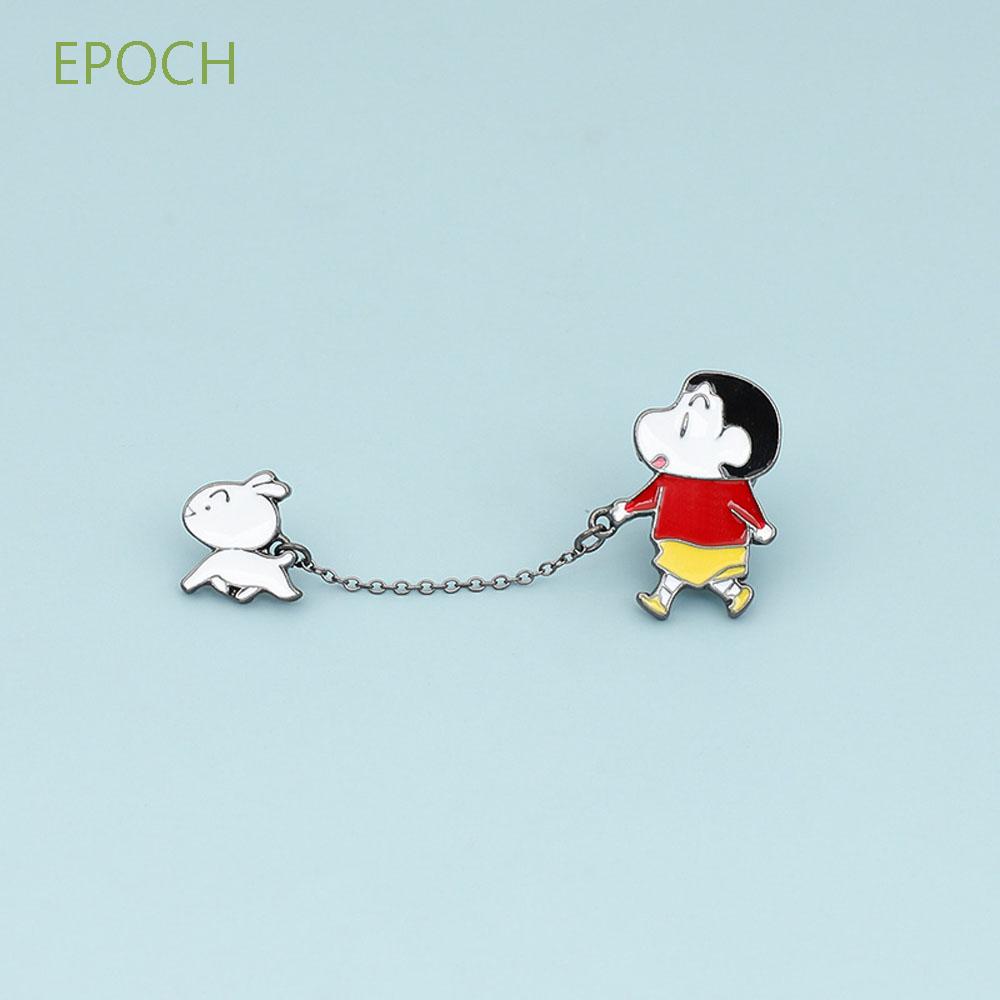 EPOCH Ghim Cài Áo Hình Nhân Vật Hoạt Hình Shin-Chan Đáng Yêu