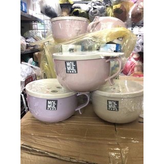 Ca úp mì tai thỏ ruột inox cute