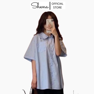 Áo sơ mi nữ cổ sen bèo tiểu thư shena sp000500