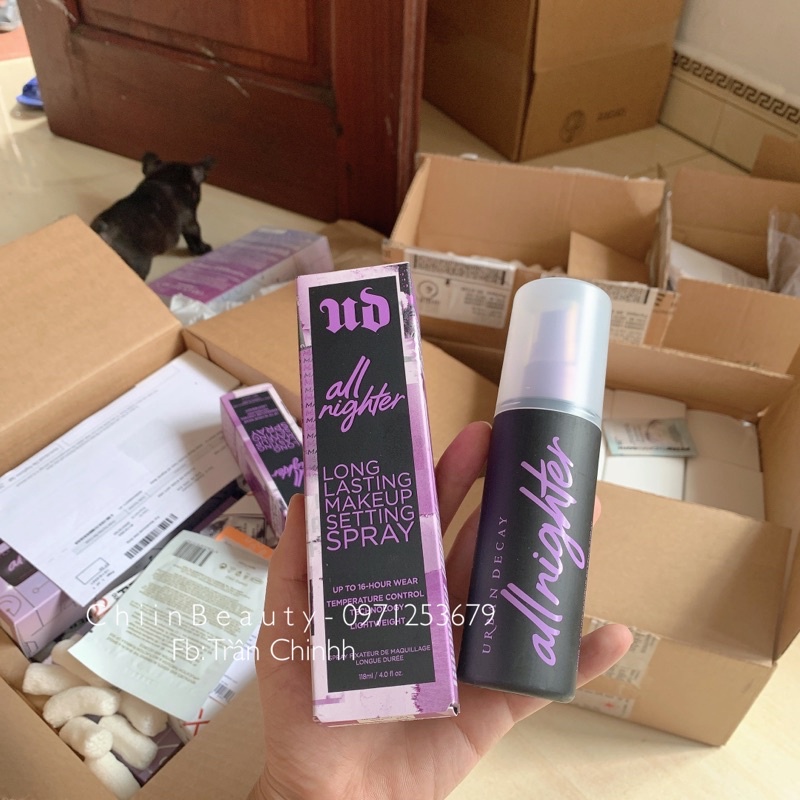 Bill US - Xịt khoáng khoá nền Urban Decay All Nighter Setting Spray FULLSIZE