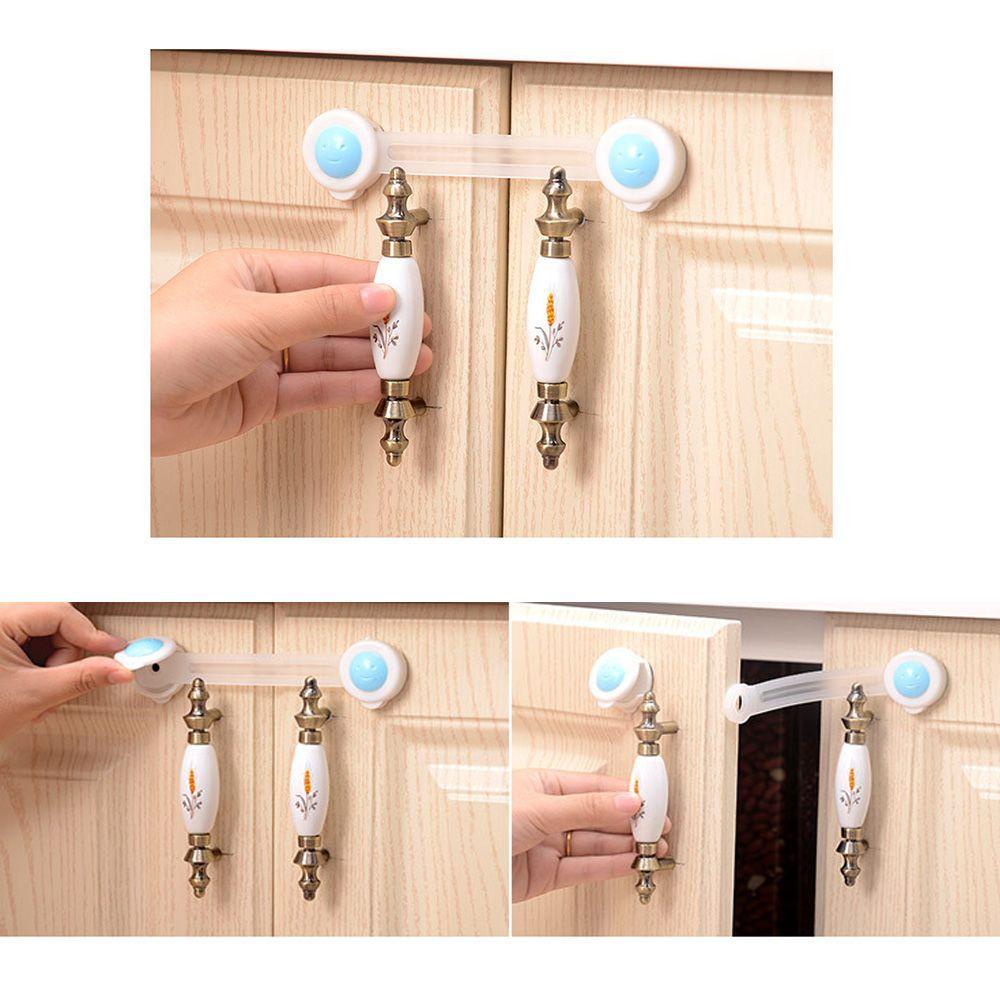 Dụng Cụ Chặn Cửa Tủ Lạnh Bảo Vệ An Toàn Cho Bé Nhiều Màu Sắc