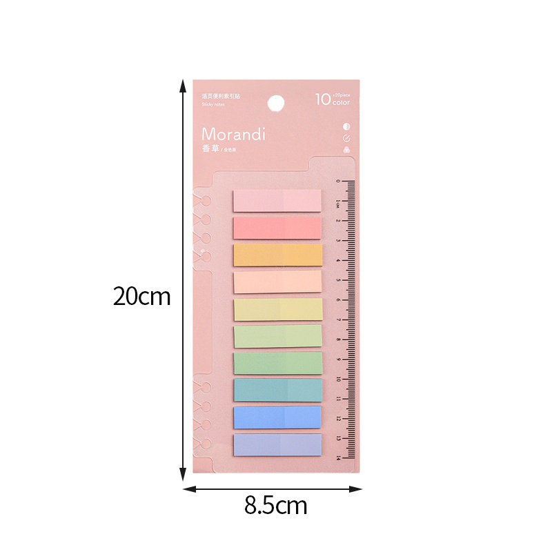Miếng Dán Ghi Chú Đánh Dấu Trang Sách Đa Năng Sáng Tạo