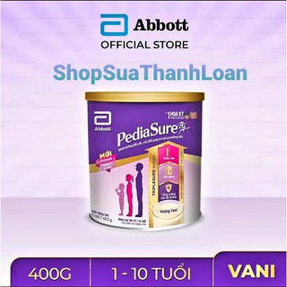 Sữa bột abbott pediasure ba vani - lon 400g.