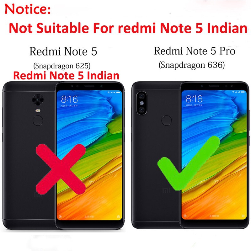 Kính cường lực trong suốt cho Xiaomi Redmi Note 6 Pro 5 Plus Note 4X Mi 8 lite 5X A1 6X