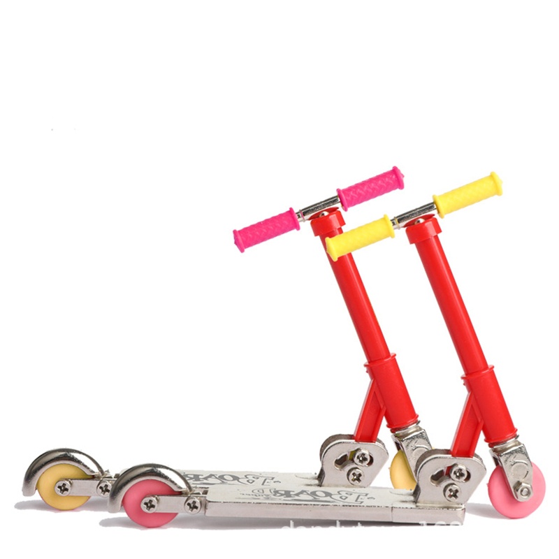 Wmmb Bộ Đồ Chơi Xe Scooter Điện Tử Mini Bằng Hợp Kim Để Bàn DIY Vui Nhộn Cho Bé Trai Bé Gái