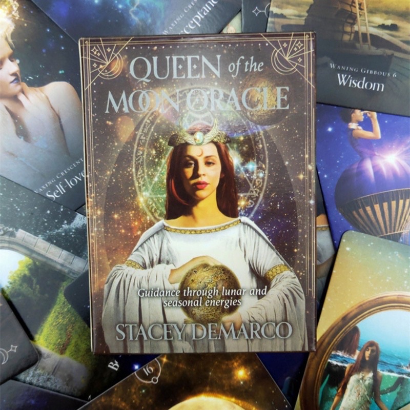 Bộ bài 44 lá Queen of the Moon Oracle, Tác giả Stacey Demarco, Kinga Britschgi