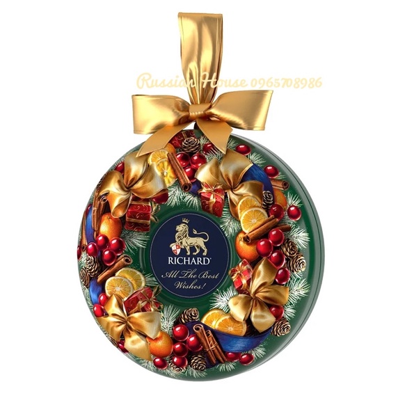 Trà đen Richard Nga hộp quà rất đẹp /80g