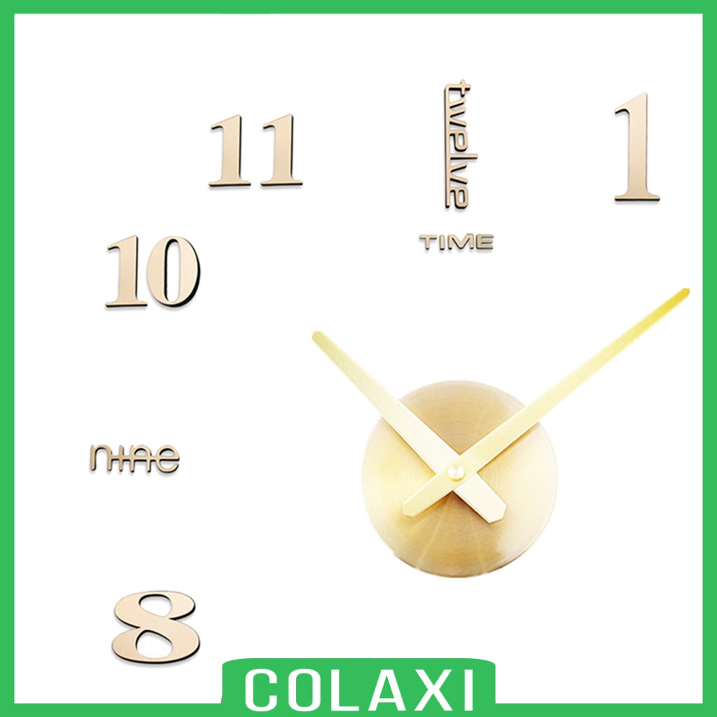 Đồng Hồ Treo Tường 3d Thiết Kế Tối Giản