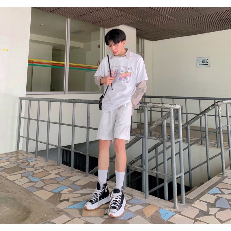 Áo thun Oversize 100% Cotton Receiver Trắng POISONPOTION Local Brand