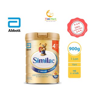 Sữa bột Abbott Similac Eye-Q 4 cho trẻ từ 2-6 tuổi lon 1,7kg HMO Gold Label chính hãng