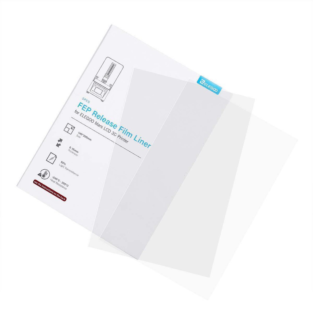 5 Tấm FEP thay Thế Elegoo Mars 2 Pro 2K
