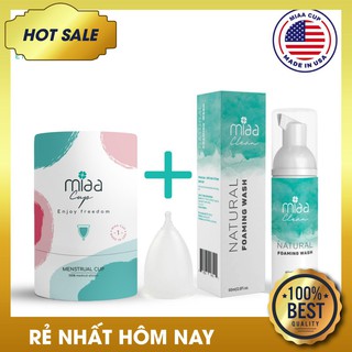 Combo Khuyến Mãi Cốc Nguyệt San Miaa Và Miaa Clean