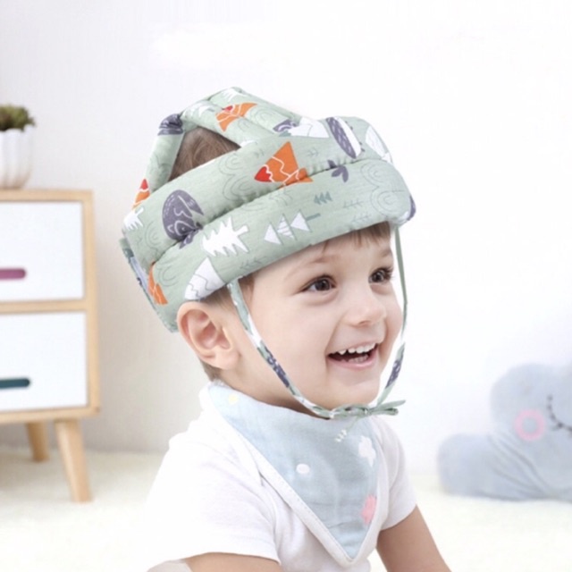 Mũ bảo hộ / Nón bảo hiểm chống va đập bảo vệ vùng đầu cho bé thoải mái vận động - TiNa’s House