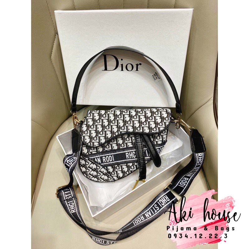 Túi đeo chéo Dior yên ngựa hottrend thời trang cho nữ