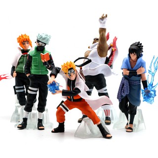 Bộ Đồ Chơi 05 Mô Hình Nhân Vật Naruto - Cao 12cm