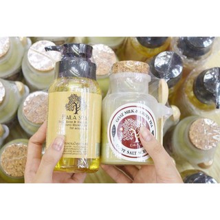Bộ Đôi Mụn Lưng, Body Thái gồm Sữa Tắm và Muối Tẩy Tế Bào Chết Laila Sp.