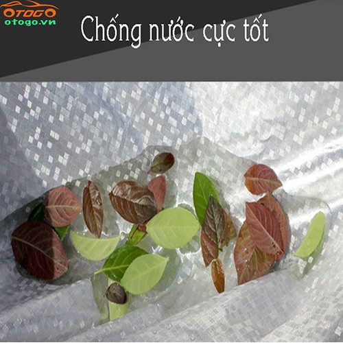 (size 2M )  Bạt Che Phủ Xe Kia Morning Cao Cấp (Loại 3 lớp)