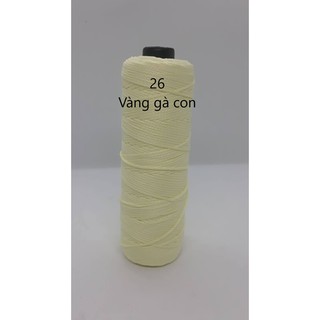 Sợi dệt ống màu trơn