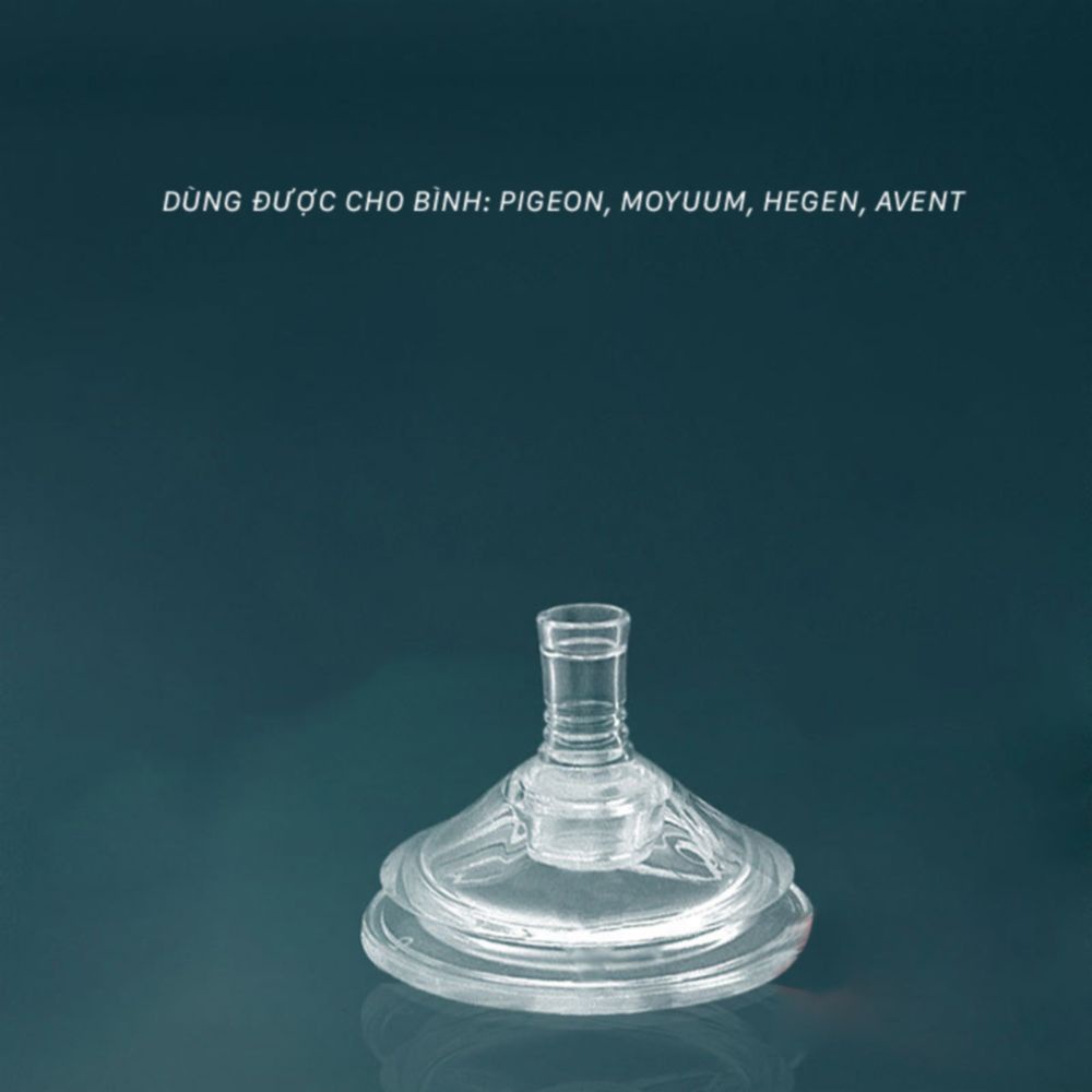 Ống hút Silicon, Ống hút bình Avent 5,5 cm có van chống sặc
