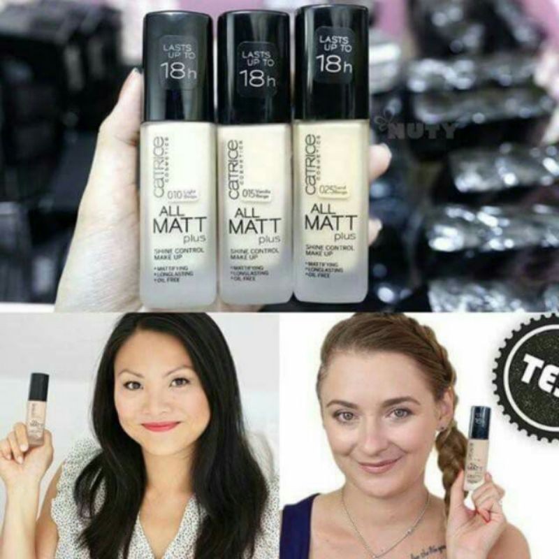 KEM NỀN CATRICE ALL MATT PLUS 18h