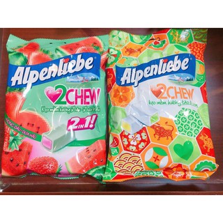 Alpenliebe Mix 2 loai Cam - Dưa hấu