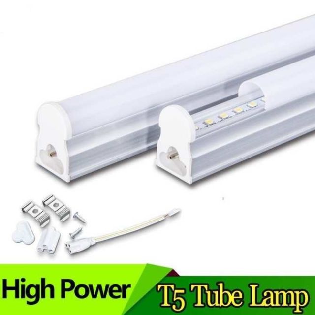 Đèn Led Tuýp Liền Máng nhôm T4 - 55cm 20w ánh sáng chọn màu