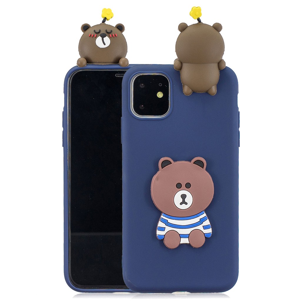 Ốp lưng điện thoại bằng TPU mềm hình hoạt hình dành cho Apple iphone 11/ 11 Pro/11 Pro Max | BigBuy360 - bigbuy360.vn