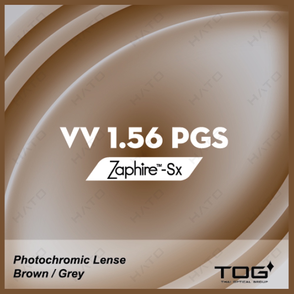 Tròng Kính Đổi Màu Cận Viễn Loạn Thái TOG Excelite VV 1.56 PGS Zaphire-Sx
