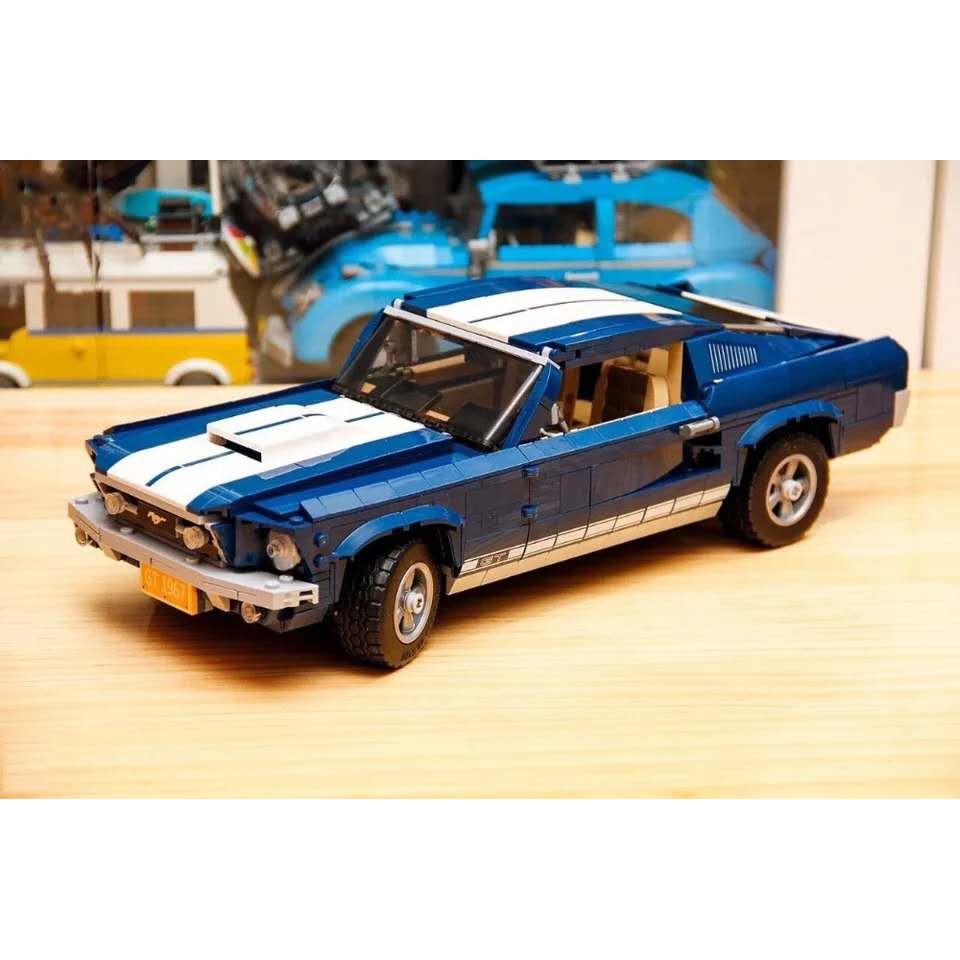 Xếp Hình 10265 Xe Cổ Điển Ford Mustang Leji 0265