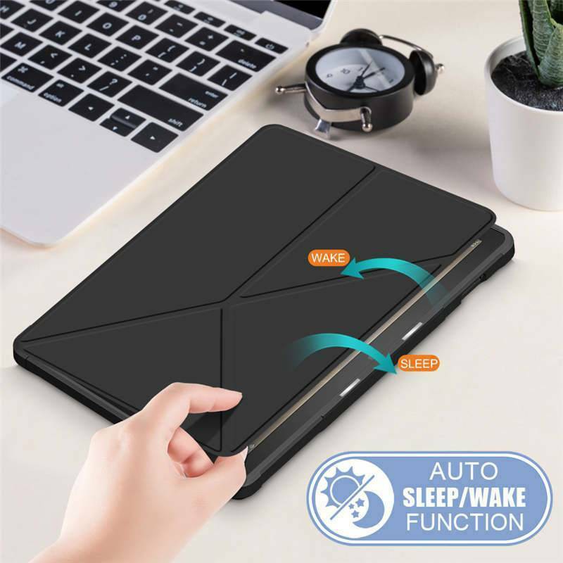 Bao da máy tính bảng nắp gập chống sốc thông minh cho Amazon Kindle Fire Hd 10 Plus 2021 11th 10.1"