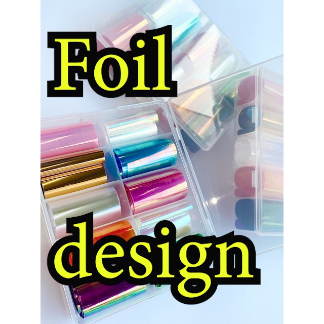 set foil P.T.Trang dán móng siêu đẹp