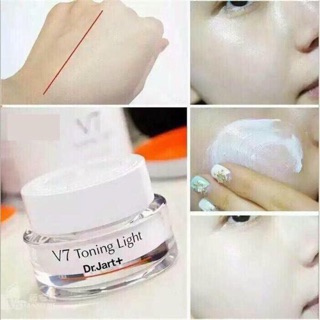 ⭐️⭐️⭐️[KÈM QUÀ TẶNG]: Kem V7 Toning Light Dr. Jart dưỡng trắng mờ thâm nám chính hãng 100%