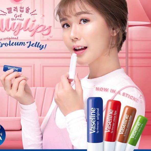 (Hàng Mới Về) Son Dưỡng Môi Vaseline Chiết Xuất Lô Hội Và Bơ | BigBuy360 - bigbuy360.vn