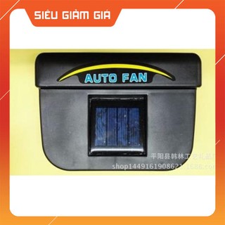 Auto Fan Quạt hút gió ô tô sử dụng năng lượng mặt trời (bảo vệ môi trường) - Quạt làm mát nội thất ô tô MỚI
