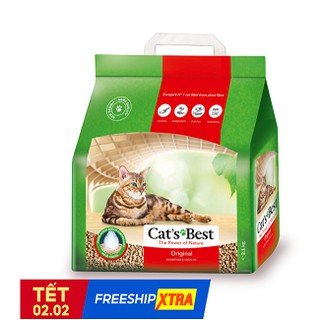 Cát vệ sinh hữu cơ cho mèo Cat's Best Original 10L 4.3kg
