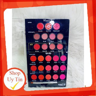 Bảng son môi 26 màu lip on lip water color