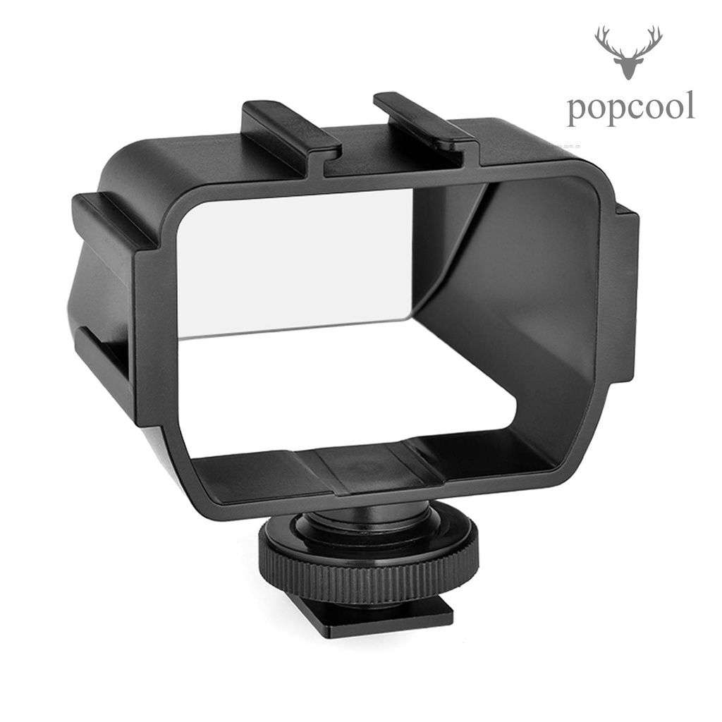 Gương Lật Andoer Màn Hình Máy Ảnh Vlog Với 3 Ngàm Gắn Đèn LED / Micro Mini Cho A6000 / A6300 / A6500 / A72 Series / A73 Series Z6 / Mis7 | BigBuy360 - bigbuy360.vn