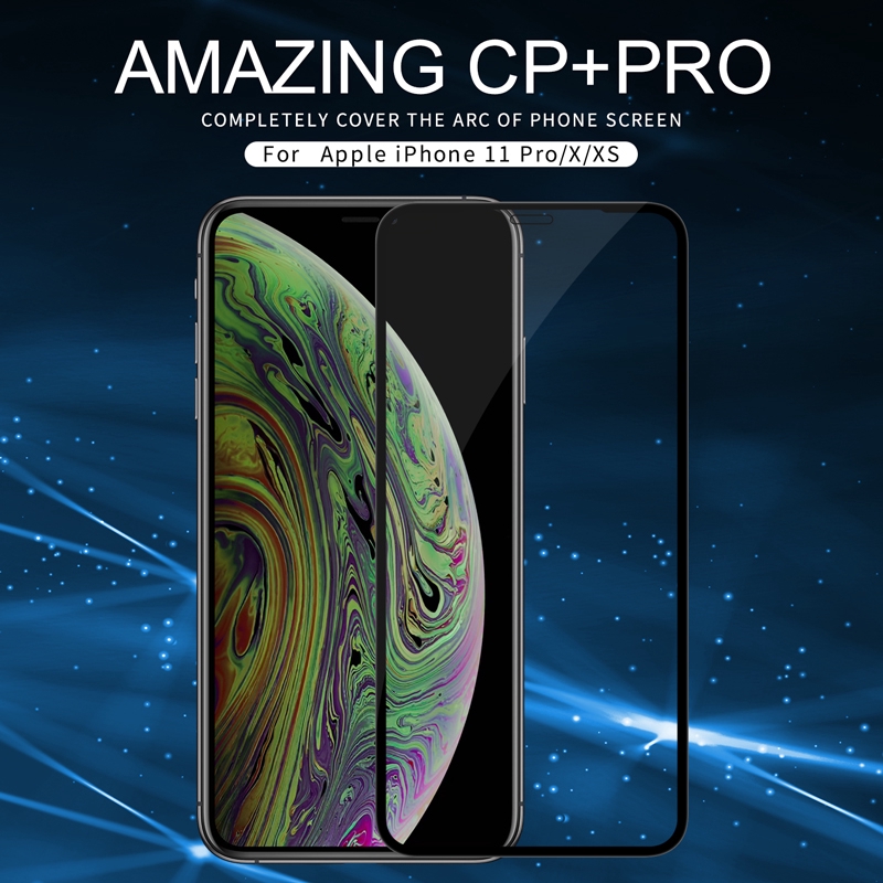 Kính Cường Lực NILLKIN CP+PRO Bảo Vệ Toàn Màn Hình Dành Cho iPhone 11 Pro/X/XS