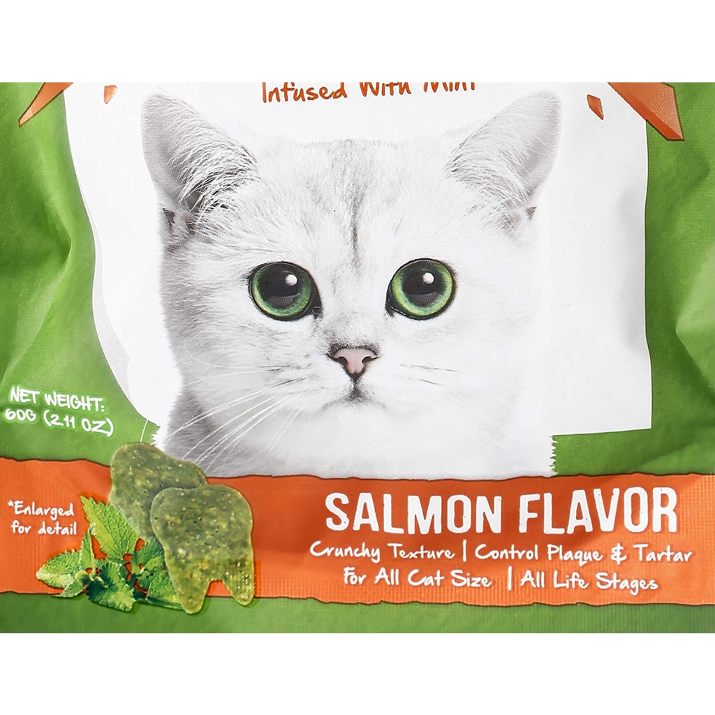 KITCAT BREATH BITES Viên nhai sạch răng cho mèo